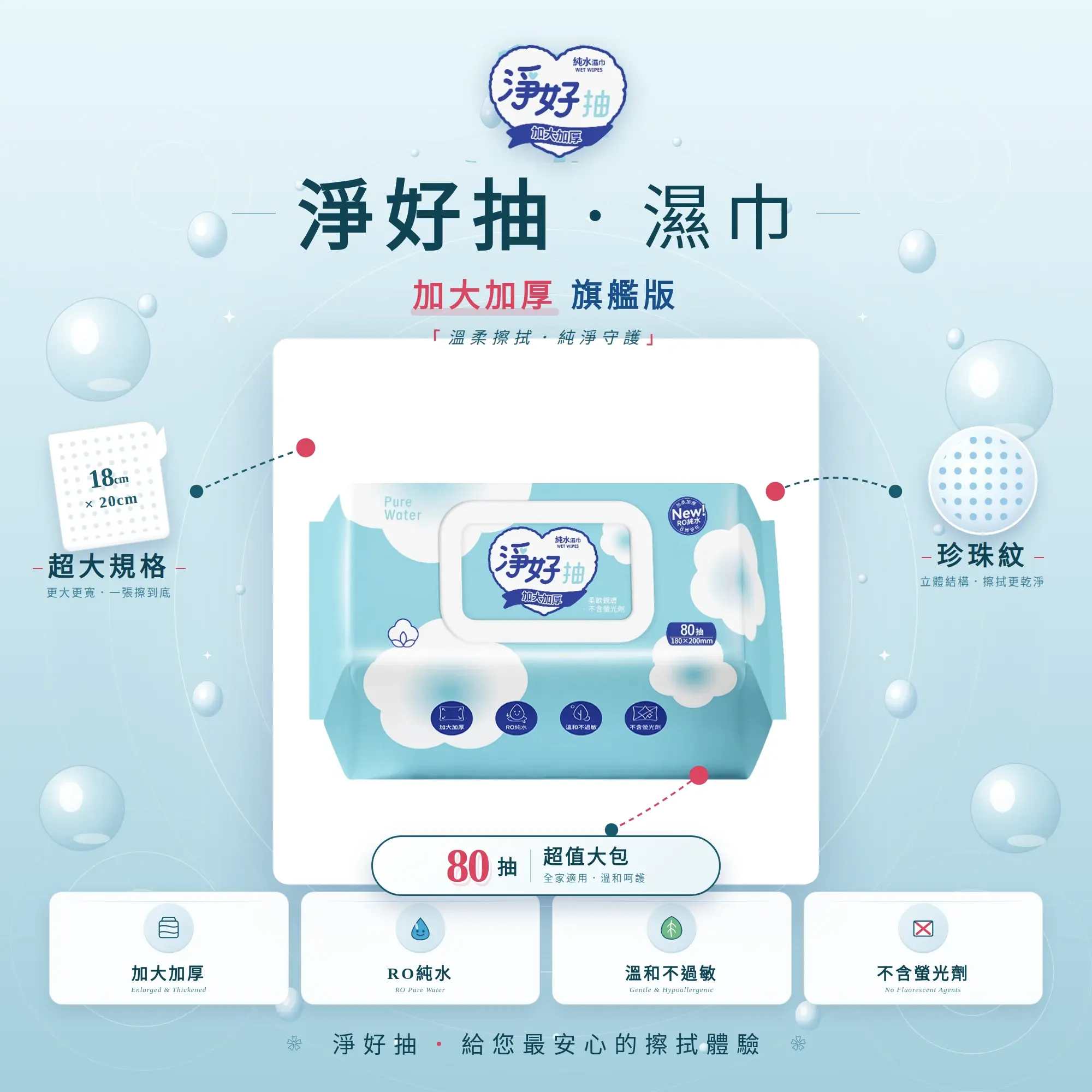 淨好抽 濕巾 加大加厚旗艦版